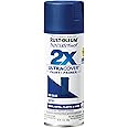 Rust-Oleum 334093 Painter's Touch 2X Ultra Cover Spray Paint, 12 oz, Satin Ink Blue