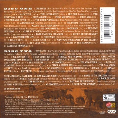 How The West Was Won Original Motion Picture Soundtrack Alfred Newman 輸入盤 ミュージック Amazon