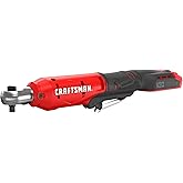 CRAFTSMAN V20 Cordless Ratchet Wrench, 1/4" Drive, 35 Ft-lbs of Torque, Bare Tool Only (CMCF934B)