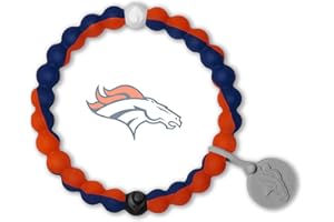 Lokai NFL Football Collection Beaded Bracelets for Men & Women - Silicone Jewelry Fashion Bracelet Slides-On for Comfortable Fit