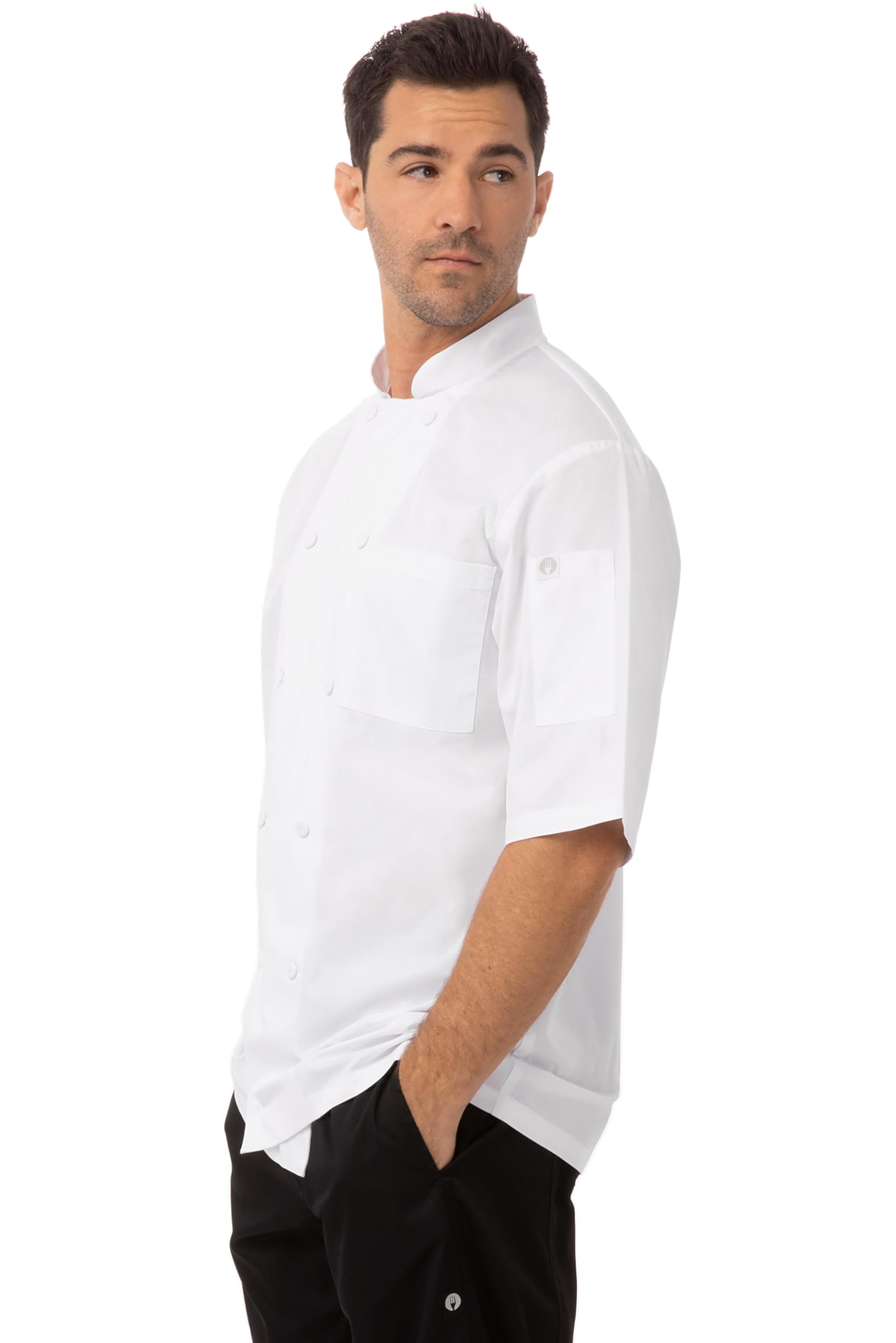 Chef Works Men's Montreal Cool Vent Chef Coat, White, 5X-Large Image