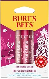 Burt's Bees Gift Set Lip Shimmers Peony Rhubarb Fig 3x2.6g 11.05g