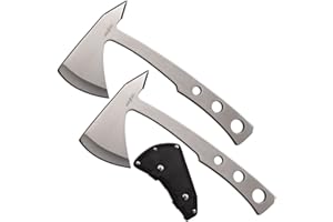 Perfect Point Throwing Axe Overall Satin Stainless Steel