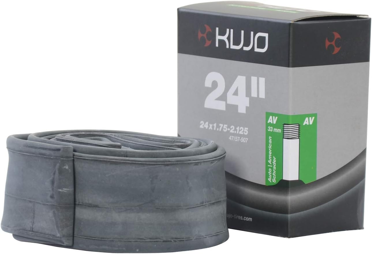 24 x 1.75 / 2.125 in Schrader (American)-33 mm Bicycle Tube