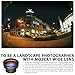 Mozeat Lens 2-in-1 Cellphone Camera Lens Kit, 0.45X Wide Angle and 15X Macro Lens for iPhone Smartphones (Not Fit for Samsung)