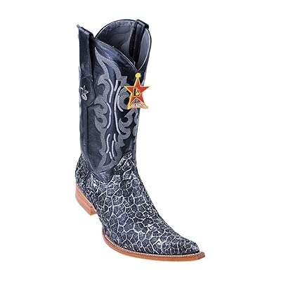 Botas Occidentales de Cuero Genuino para Hombre con Peru Ubuy