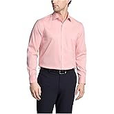 Van Heusen Mens Dress Shirt Regular Fit Ultra Wrinkle Free Flex Collar Stretch Solid