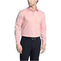van heusen fitted stretch dress shirt Van Heusen Men's Dress Shirt Fitted Everyday Defense Stretch