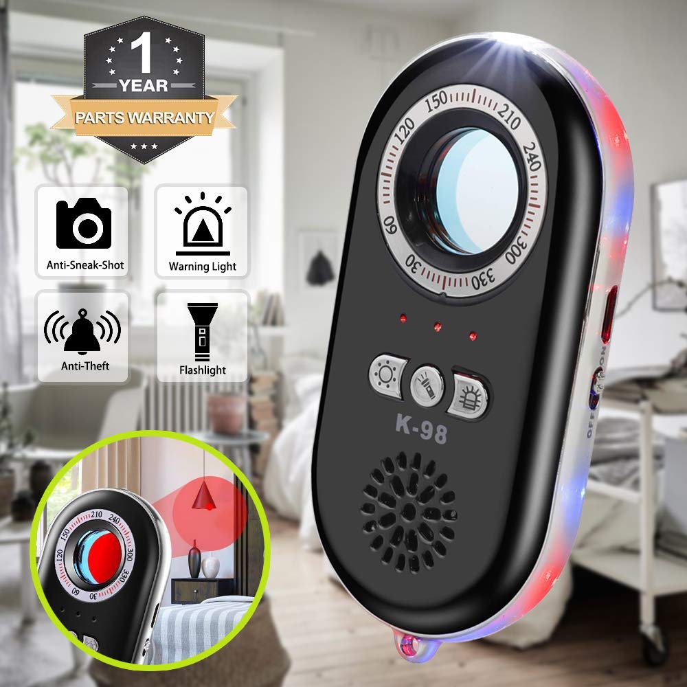 AntiSpy Hidden Camera Detector Infrared Portable Safesound Personal