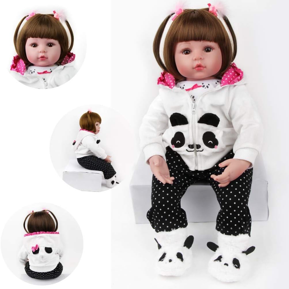 Fast Shipping Ziyiui 18 45cm Realistic Reborn Baby Doll Handmade Soft Silicone Vinyl Eyes Open Toddler Dolls Looks Like A Real Baby Newborn Girls Child Birthday Xmas Gifts Toys Games Fast Shipping Ziyiui 18 45cm Realistic Reborn Baby Doll Handmade Soft Silicone Vinyl Eyes Open Toddler Dolls Looks Like A Real Baby Newborn Girls Child Birthday Xmas Gifts Toys Games