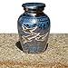 Trupoint Memorials Small Urns for Human Ashes Keepsake, Decorative Mini Cremation Urn for Adult Men & Women – Set of 4, Silver Birds