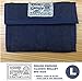 Rough Enough Fancy Vintage Fashion Stylish Outdoor Portable Large Capacity Urban Trifold Canvas Wallet Cash Bag Coins Purse Credit Cards Holder Organizer Pocket with Zipper for Kid Boy Men Student
