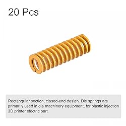 uxcell 3D Printer Die Spring, 10mm OD 30mm Long