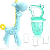 SHARE&CARE Baby Teething Toys and Natural Organic Food Feeder Pacifier/Baby Teether Chew Toys Fresh Fruit Feeding/ 1 Teether 