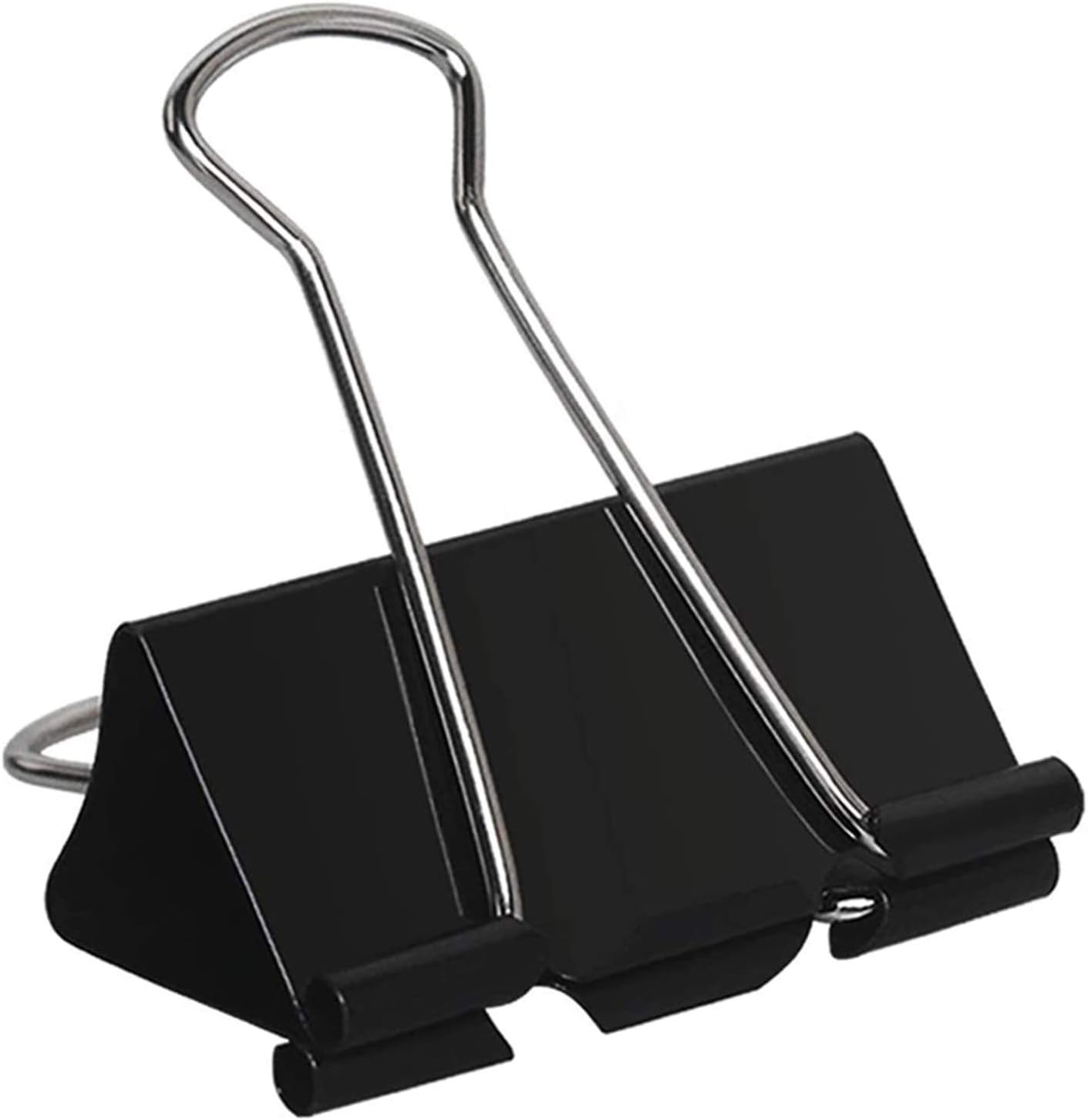 Extra Large Binder Clips 2 Inch (48 Pack), Big Paper Clamps for Office and Home Supplies, Black