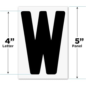 Download Amazon.com : Changeable Outdoor Sign Letters 4" Portable Flex Letters 273 Count Helvetica Font 5 ...