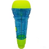 Lolakee Echo Mic for Kids Lightweight Music Singing Toys Speech Therapy Feedback Toy, Fun Supplies for Birthday, Picnic, BBQ, Holiday Party(No Battery Needed) (Bule)