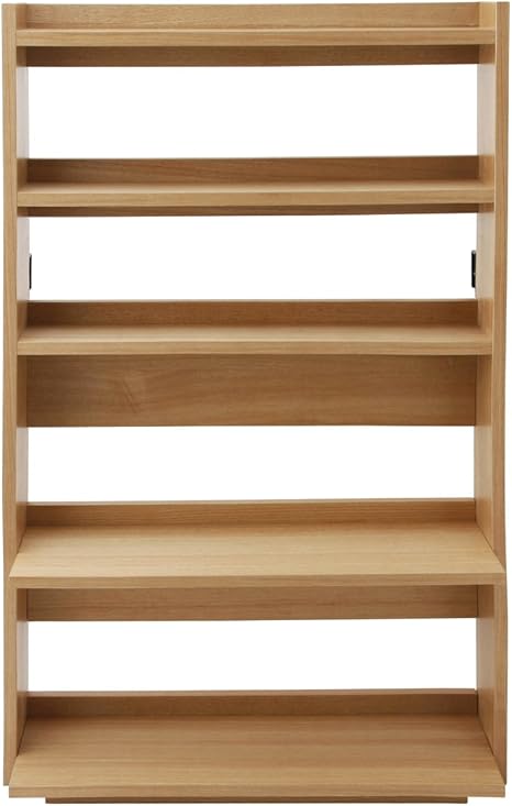 Amazon Co Jp 無印良品 オーク材本棚 ハイベッド ２段ベッド専用 幅７５ 奥行１５ ２４ 高さ１２８ ホーム キッチン