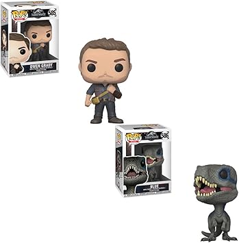 jurassic world funko pop blue