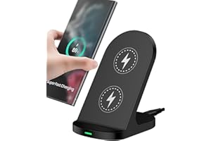 15W Fast Wireless Charger Stand, Certified Wireless Charging Station for Pixel10 9 8 7 Pro 7a 6Pro 5 4XL, Android Phone Charg