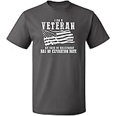 I am A Veteran My Oath Has No Expiration Men's Veteran T-Shirts