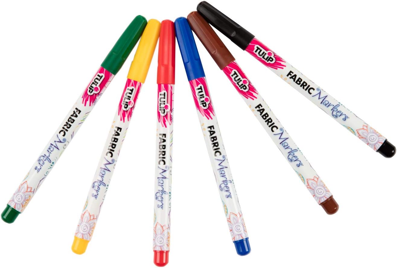 Tulip Fabric Markers fine Primary 6pcs, One Size - Image 3