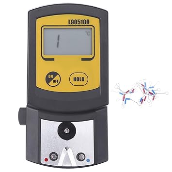 Prosperveil - Termómetro de hierro con sensor de punta de metal LCD: Amazon.es: Hogar