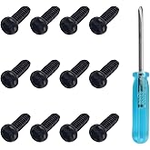 12PCS M2*5 Car Key Fob Screw OEM#35116-SDA-A11,Stainless Steel M2 x 5mm Replacement Screws Compatible with Honda Accord Civic CRV CRZ,Key Shell Screws Kit with Screwdriver