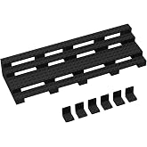 Display Stand for Mini Figure, 4-Tier Display Shelves with 6 Chair, Compatible with Lego Minifigures, Great Gift for Minifigure Lovers and Collectors