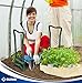 Ebung Garden Kneeler and Seat - Effective Knee Cushion That Transforms to Seat for Convenient Resting - Flip up Side Down 2-in-1 Design - Includes Tool Pouch - Sturdy Build Gardeners Foldable Kneeler