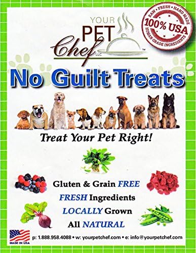 Your Pet Chef- "Potato Free Hash Brown Casserole With Chicken" No Guilt Treats- 4 oz.