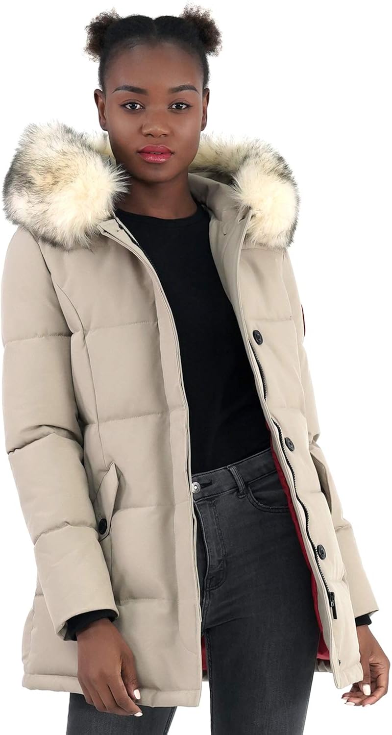 Women's down alternative winter coats Clearance