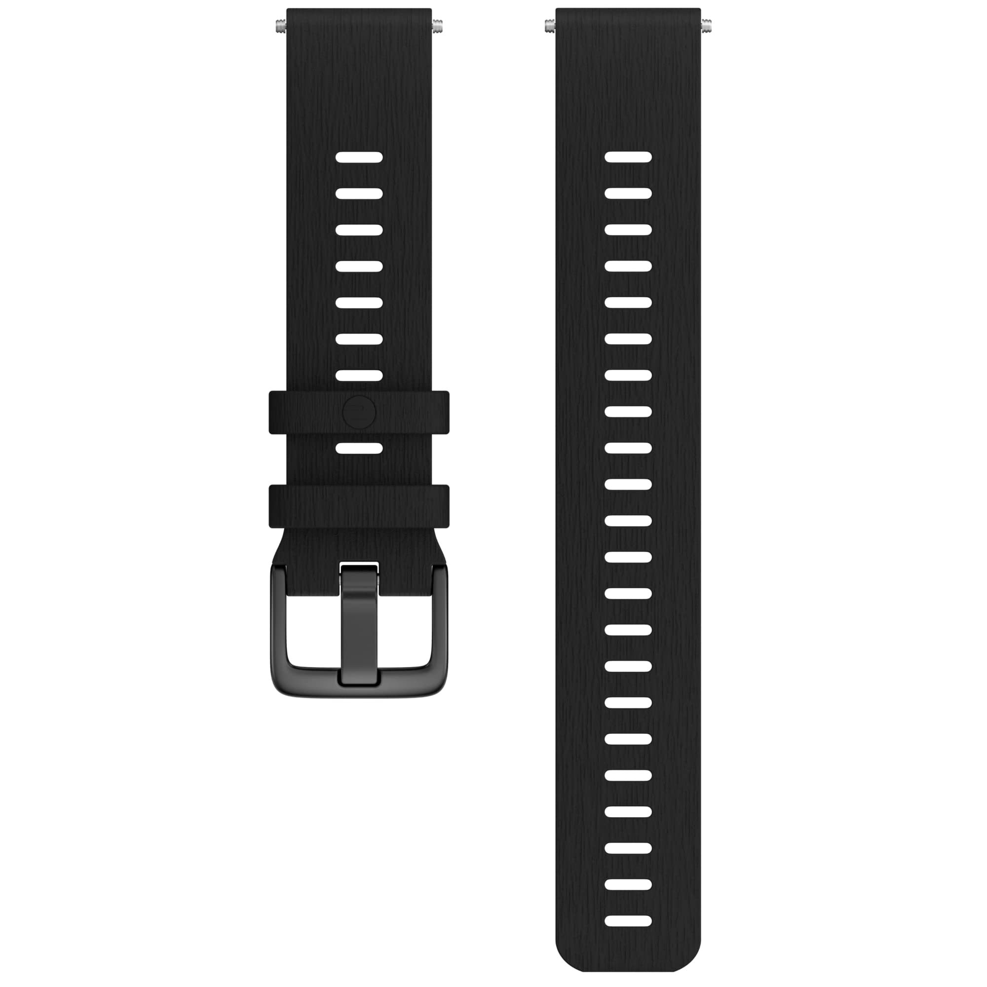 Polar wristband 20mm silicon black S-L (Pacer series)