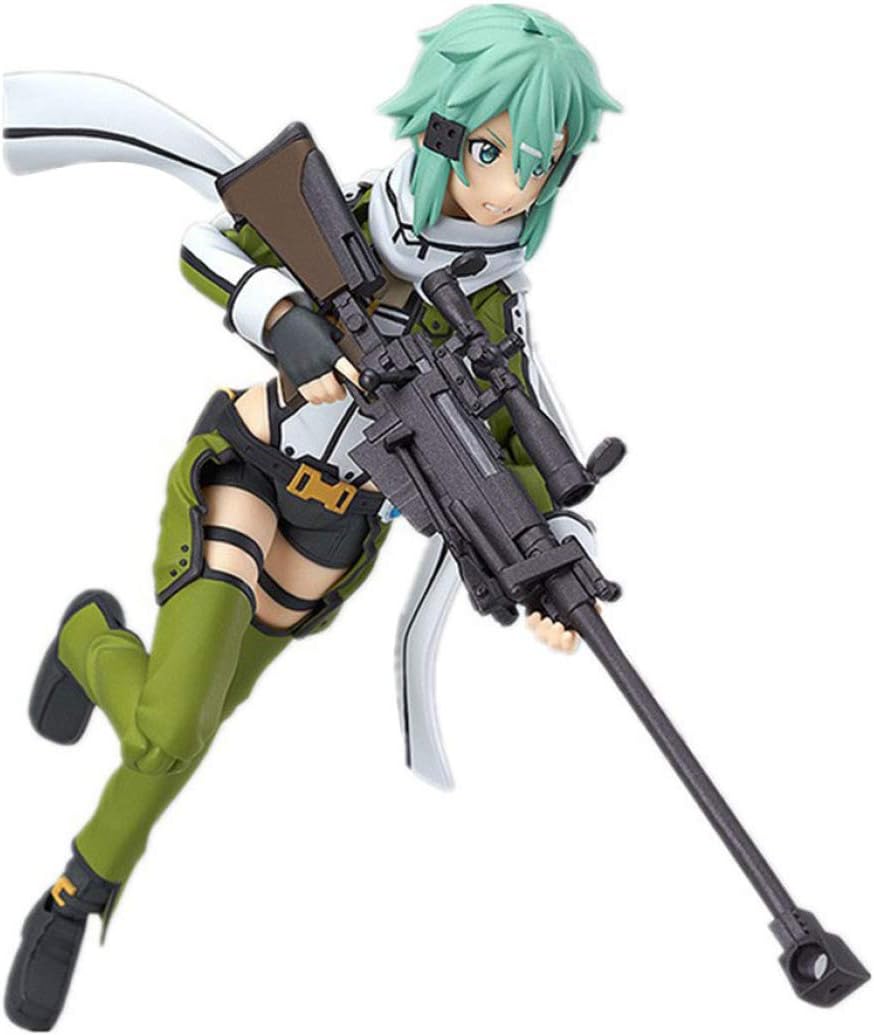 jlfhyg meritorious Sword Art Online SAO Kirito Asuna Sinon Action Figure Figma Figurine PVC Toys