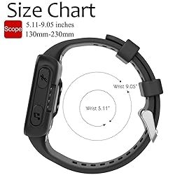 Band for Garmin Forerunner 35, Soft Silicone