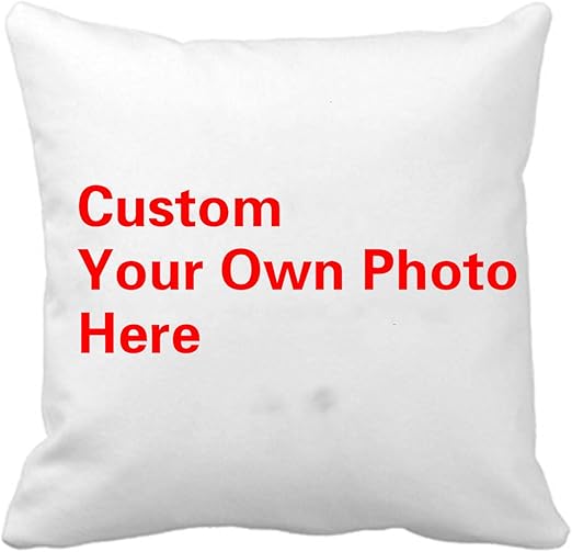 Amazon Com Fabricmcc Custom Pillow Cover Personalized Pillow