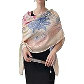 Myneiyi 51x51 Inch Large Square Scarf Multi-purpose Fashion Scarves Shawl Sarong Hair Wrapping Scarfs Neck Scarves for Women