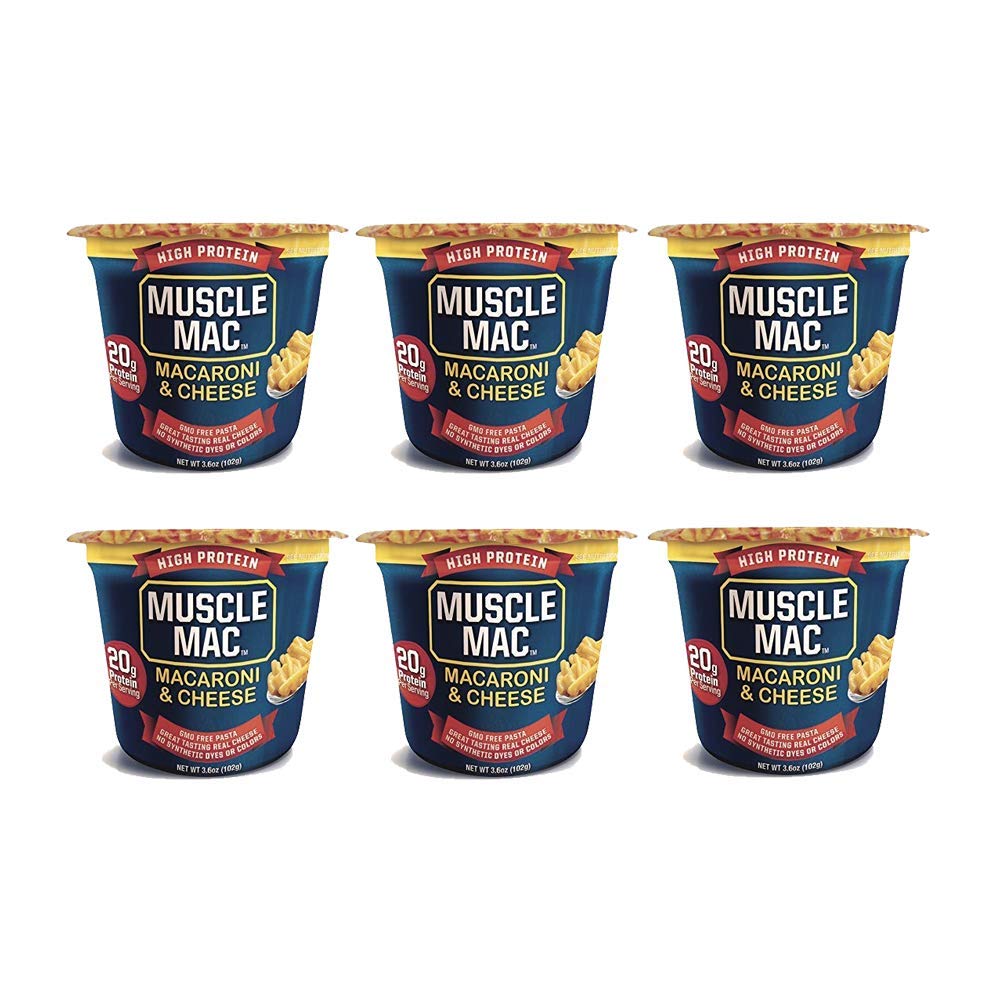 Muscle Mac High Protein Macaroni & Cheese Microwave Cup, 6 cups Buy