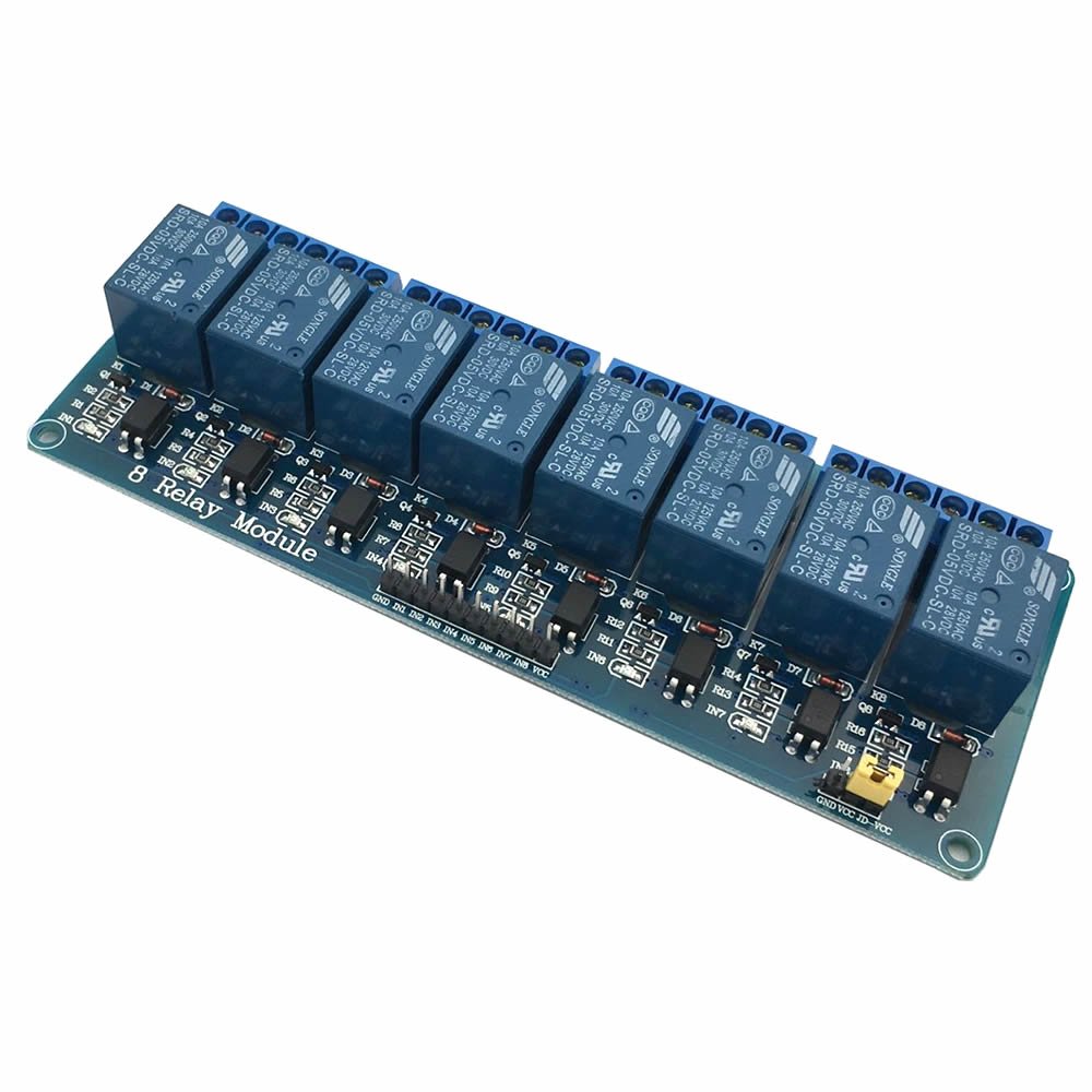 Buy McIgIcM 8 Channel Arduino UNO R3 Relay Module DC 5V Relay Module ...