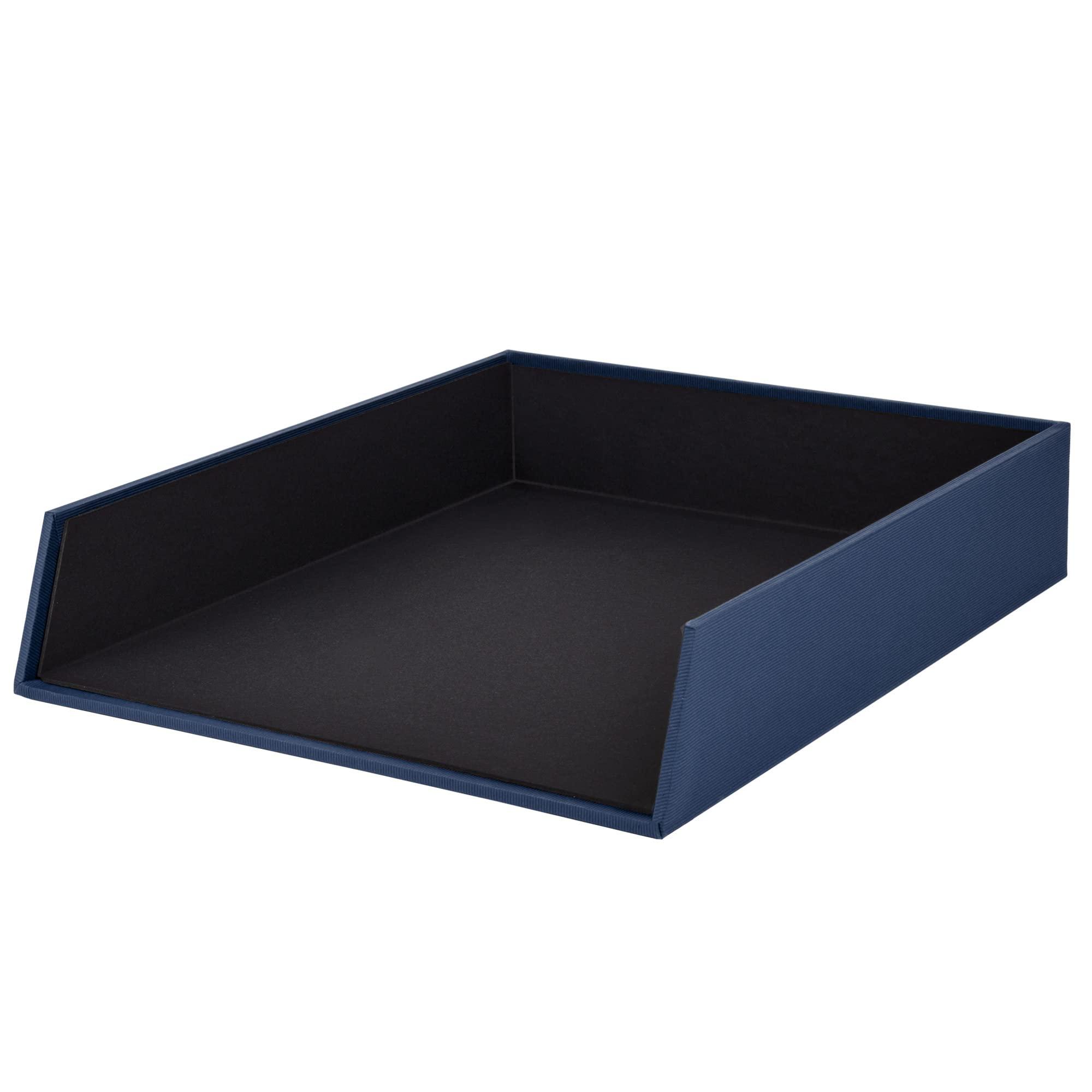 Rössler Soho Stackable Filing Tray for A4 - Blue