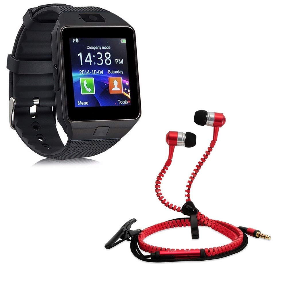 mobile watch with earphone
