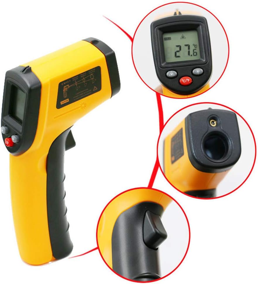 GM320 Infrared Thermometer Non Contact Pyrometer IR Laser