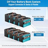 Leisure Battery LiFePO4 24V 400Ah 10.24kWh 29.2V Max Charge 400A view 3