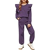 blibean Girls 2025 Fall Clothes Sets Kids Corduroy Sweat Outfits Size 6-15 Years Old