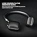 DOSS Bluetooth Headphones On Ear, Enhanced Bass HiFi Stereo Wireless Headset, Lightweight and Soft Memory-Protein Cushions, Built-in Mic and Wired Mode for Phones, TV, PC, Tablets and Morethumb 1