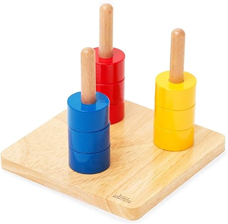 Amazon Natural Montessori モンテッソーリ教具 3色リングさし Montessori 教育 ナチュラル モンテッソーリ 本格教材 木製知育玩具 木製パズル ブロック ベビー 赤ちゃん モンテッソーリ教具 3色リングさし 木製パズル おもちゃ Amazon Natural Montessori モンテッソーリ教具 3色リングさし Montessori 教育 ナチュラル モンテッソーリ 本格教材 木製知育玩具 木製パズル ブロック ベビー 赤ちゃん モンテッソーリ教具 3色リングさし 木製パズル おもちゃ