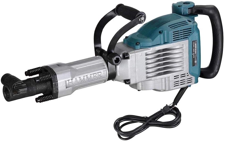Double Insulated Electric Demolition Jack Hammer Concrete Breaker 3600W 1800BPM