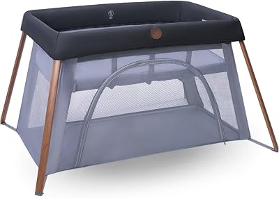 Maxi-Cosi Iris2 2-in-1 Travel Cot Baby Bed 0-3 Years Graphite
