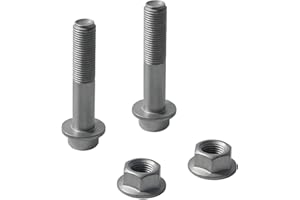 UIUILZ Rear Lower Shock Bolts Hardware Kit Suitable for 2006-2011 Honda Civic Si & EX (2pcs)