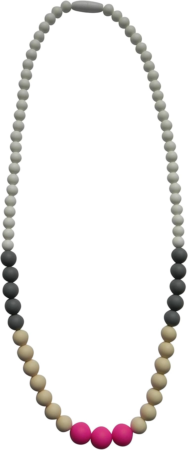 Halia Rose | Bola | Silicone Teething Necklace | Baby-Friendly Jewellery | Stylish Teething Accessory | Non-Toxic | BPA Free (Orchid)